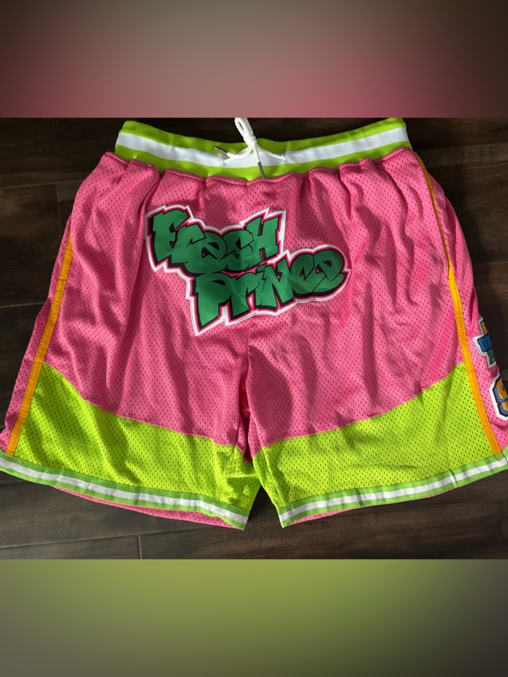 Headgear Classics Fresh Prince Graphic Mesh Shorts New